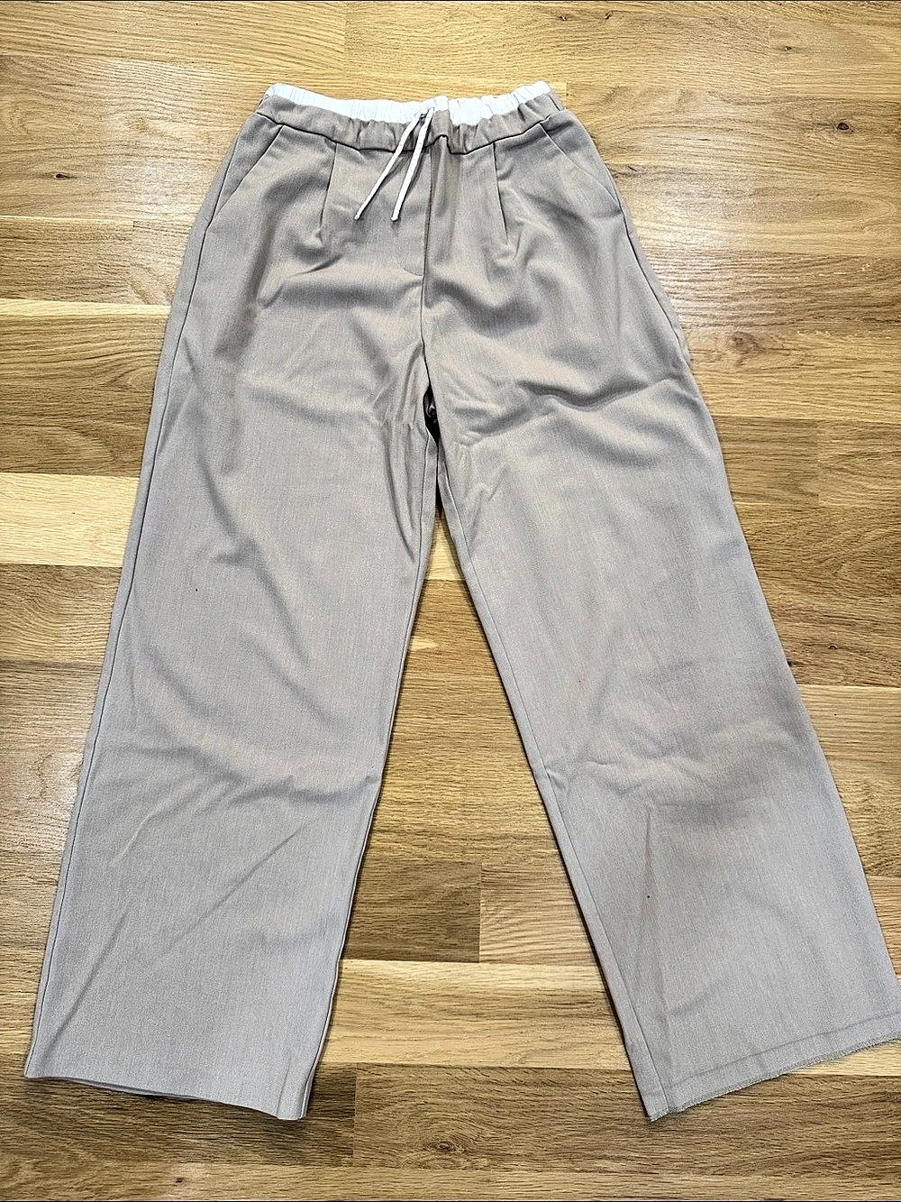 ZARA Casual Pants in Linen color Size 13-14 Like New